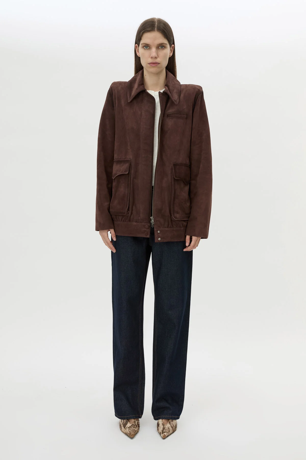Zaha Leather Bomber - Image 4