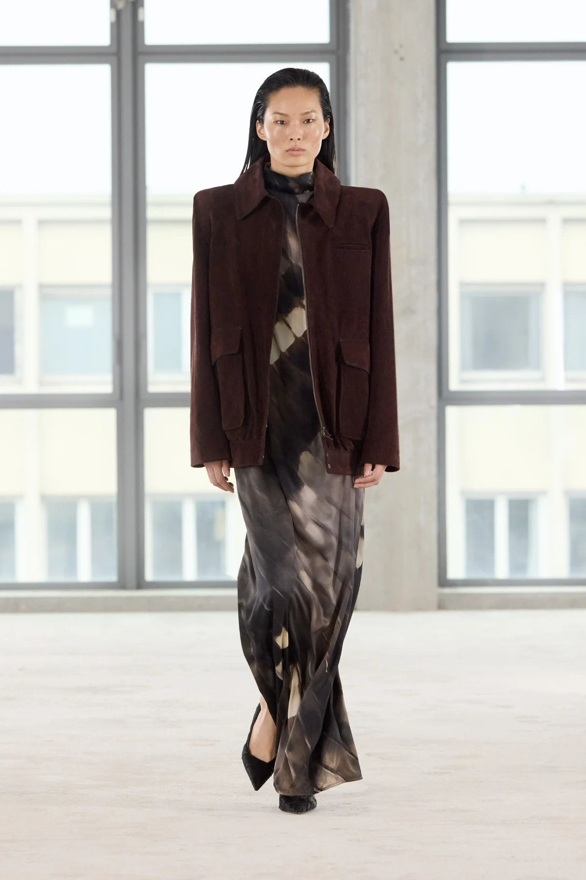 Zaha Leather Bomber - Image 7
